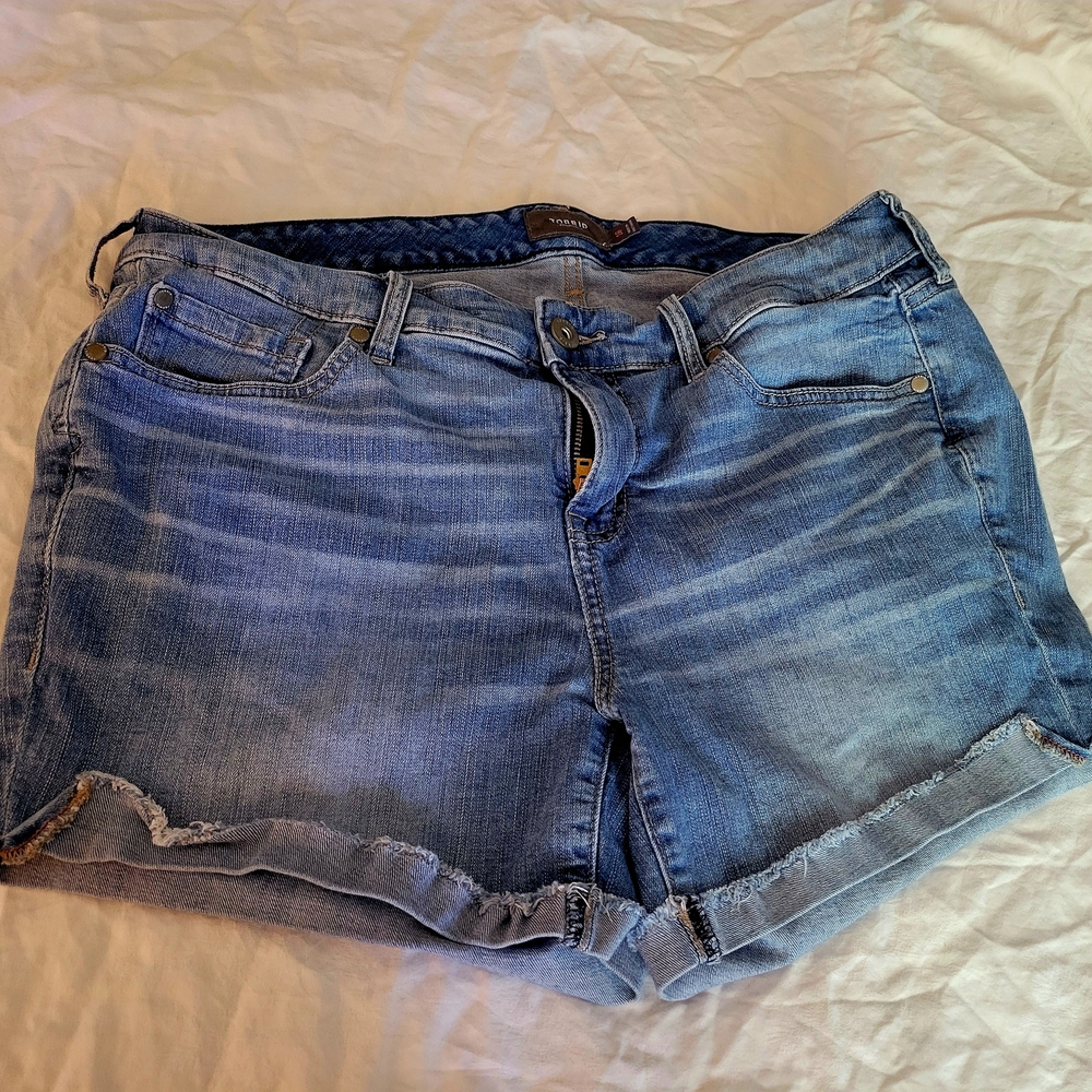 Torrid Denim Blue Women's Shorts